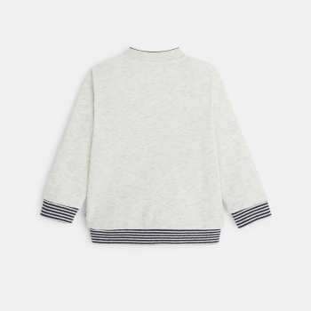 جاكيت سحاب من الصوف الناعم